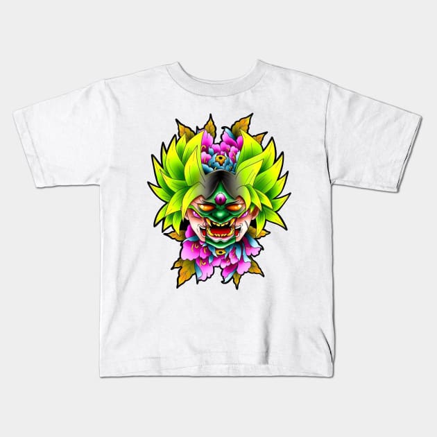 broly Kids T-Shirt by primemoment